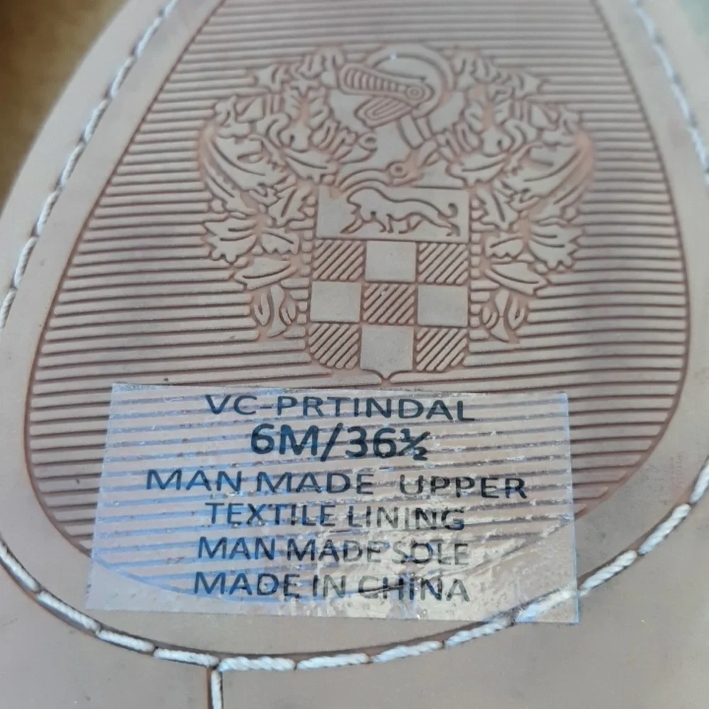 NWT VINCE CAMUTO PRTINDAL SLIDE SANDAL - Picture 7 of 8